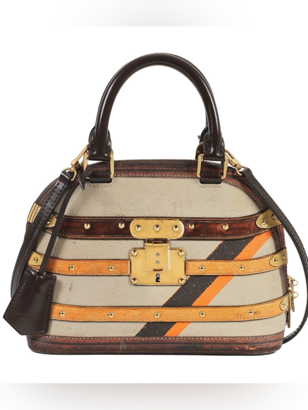 Louis Vuitton Limited edition Alma BB Trompe l’oeil Time Trunk